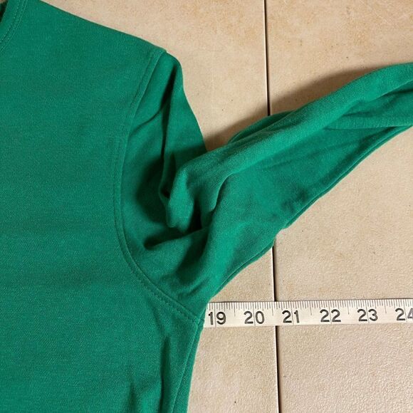 Live Who You Are Green Christmas Cardinal Long Sleeve Top PS - Picture 7 of 8